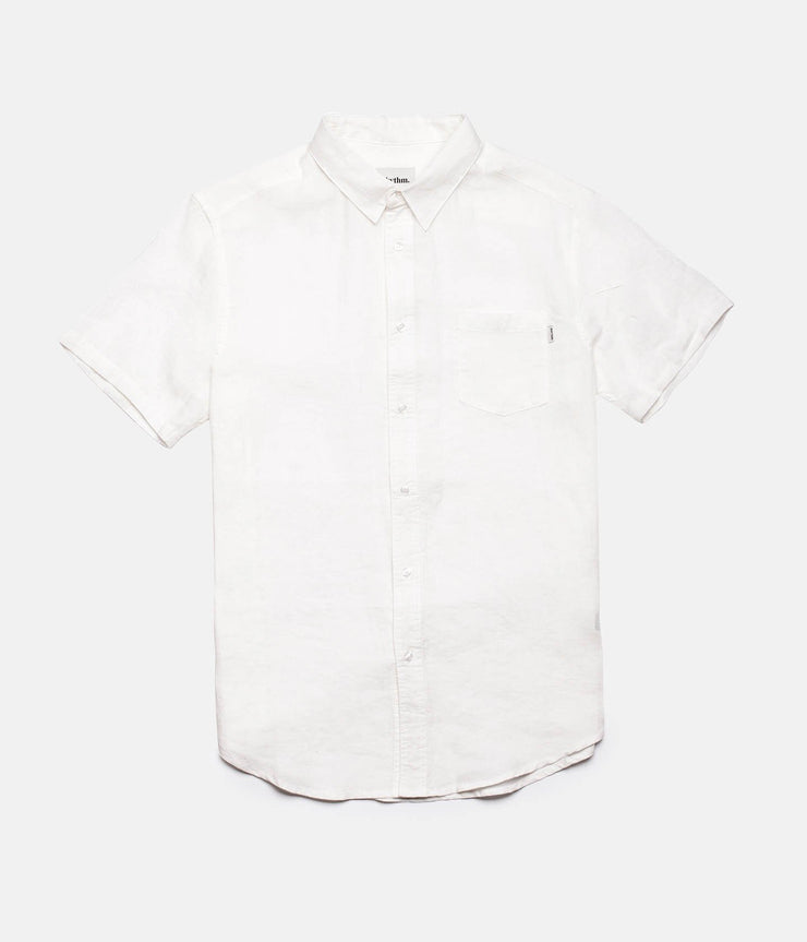 Rhythm Apartment SS Shirt White Front