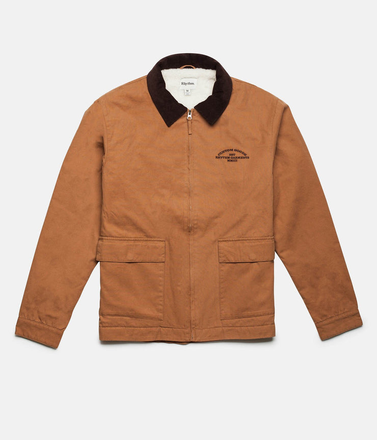 Rhythm Work Jacket Tobacco Front