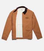 Rhythm Work Jacket Tobacco Front Open
