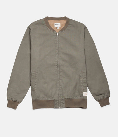 Rhythm Flight Jacket Olive Front