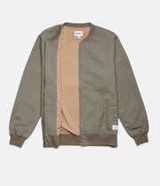 Rhythm Flight Jacket Olive Front open