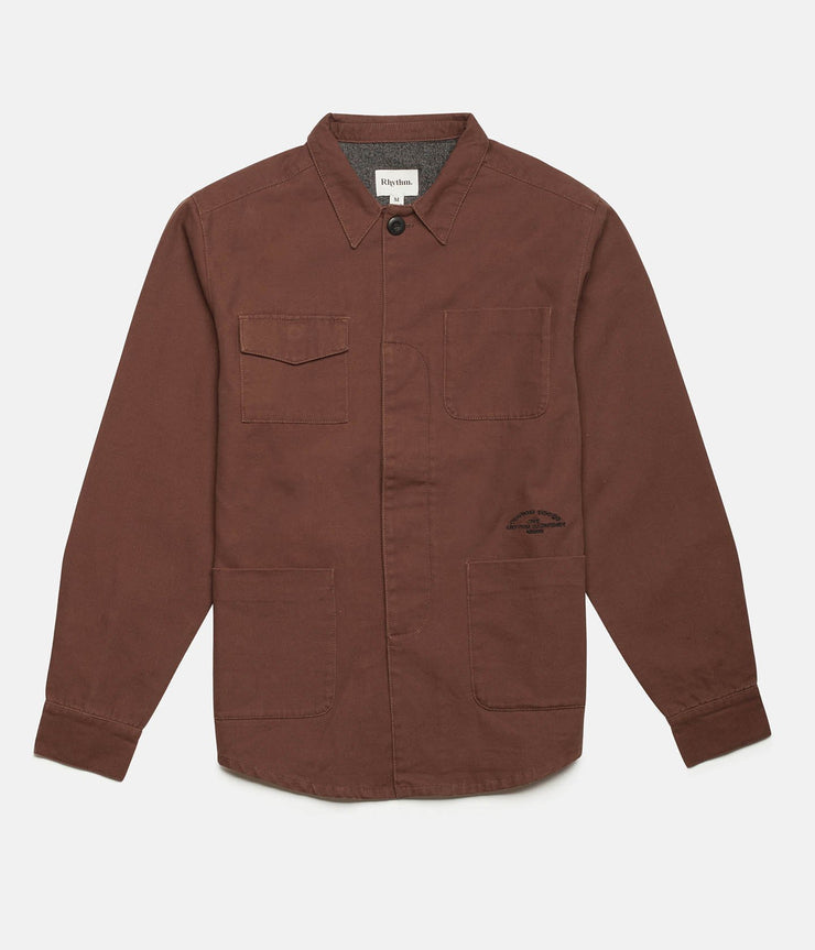 Rhythm Field M Jacket Almond  Front