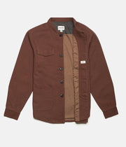 Rhythm Field M Jacket Almond Front Half Open