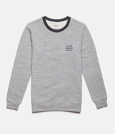 Rhythm Leon Pullover Vintage Grey Front