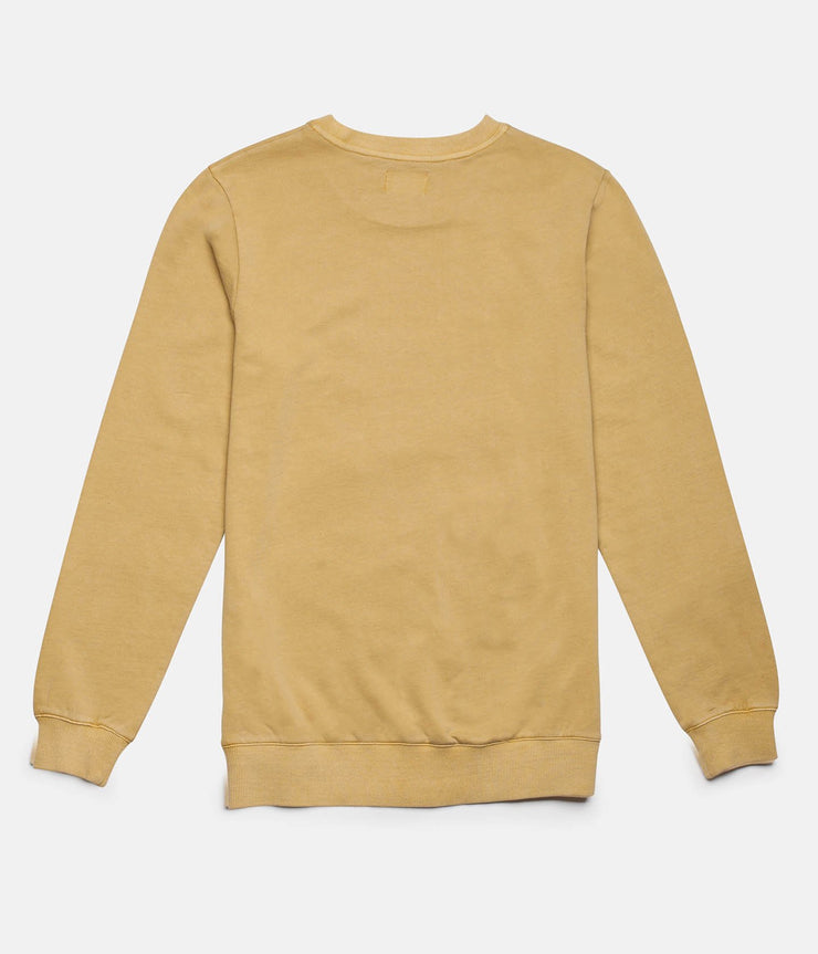 Rhythm Washed Out Pullover Turmeric Back