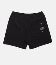 Rhythm Black Label Beach Short Black Back