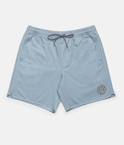 Rhythm Black Label Beach Short Stone Blue Front