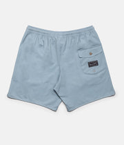 RHYTHM BLACK LABEL BEACH SHORT STONE BLUE BACK