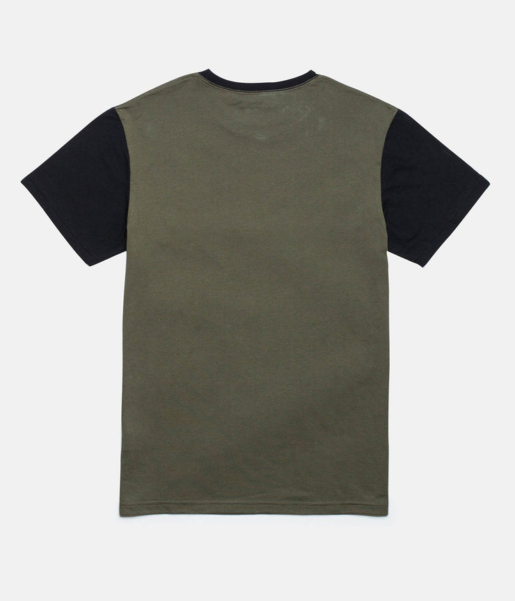 Rhythm Commune T-Shirt Olive Back