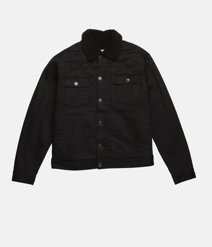 TRUCKER JACKET VINTAGE BLACK