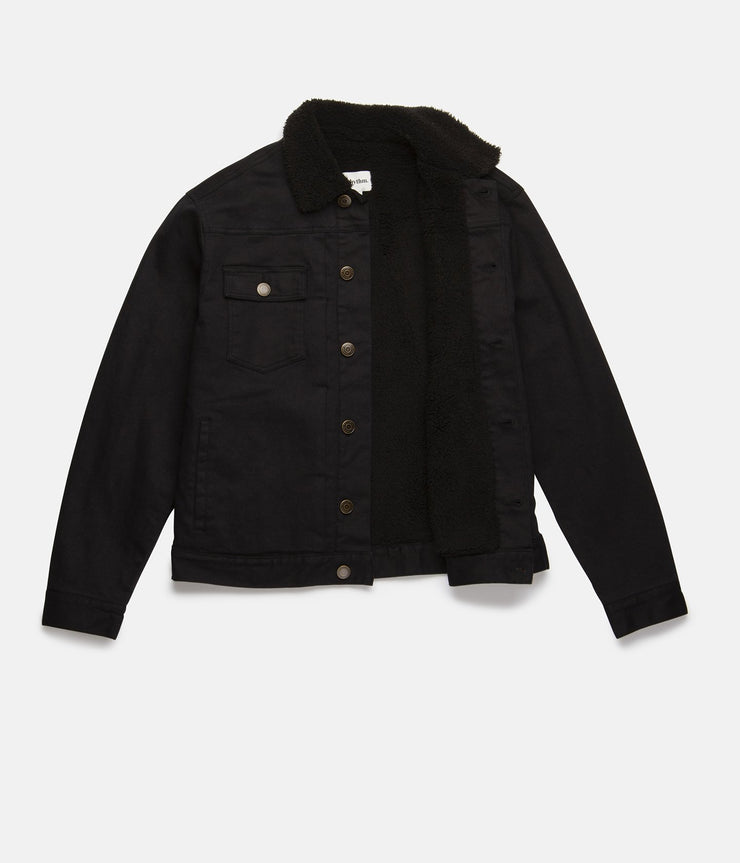 TRUCKER JACKET VINTAGE BLACK