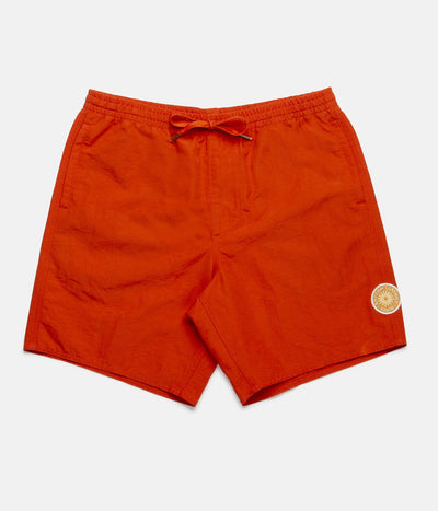 NYLON BEACH SHORT RED