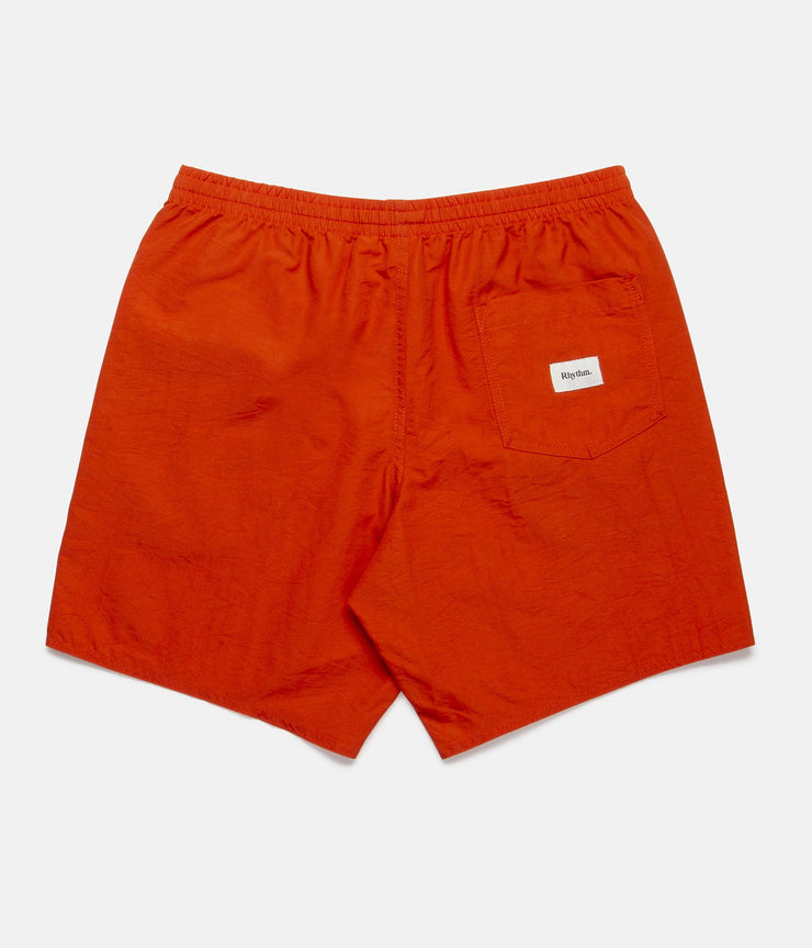 NYLON BEACH SHORT RED