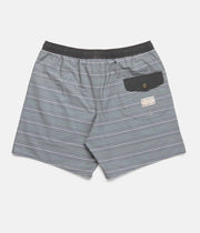 COASTAL STRIPE BEACH SHORT TEAL