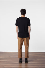 PREMIUM LINEN T-SHIRT BLACK