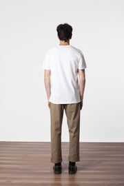 BASIC SLUB T-SHIRT WHITE