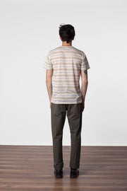 EVERYDAY STRIPE T-SHIRT SEAWEED