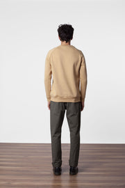 BEAMS PULLOVER SAND