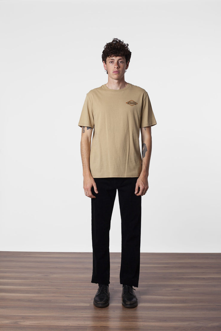 RETROSPECT T-SHIRT DUSTY OLIVE