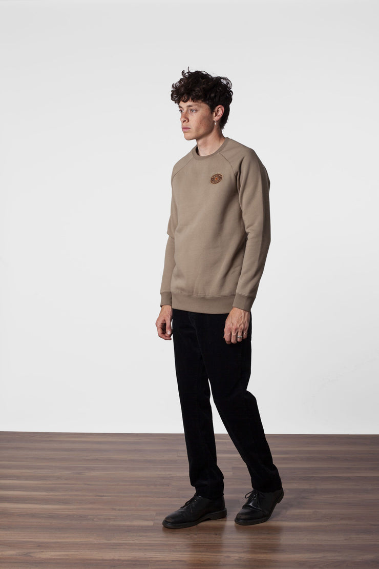 BEAMS PULLOVER OLIVE