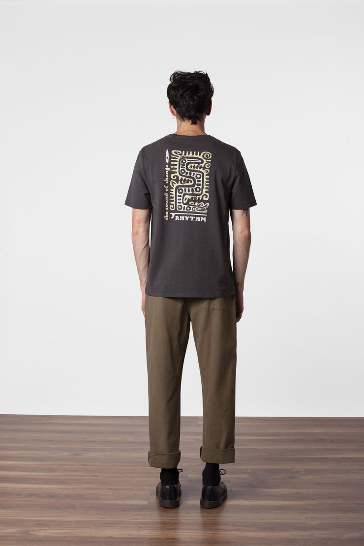 SUMATRA T-SHIRT WASHED CHARCOAL