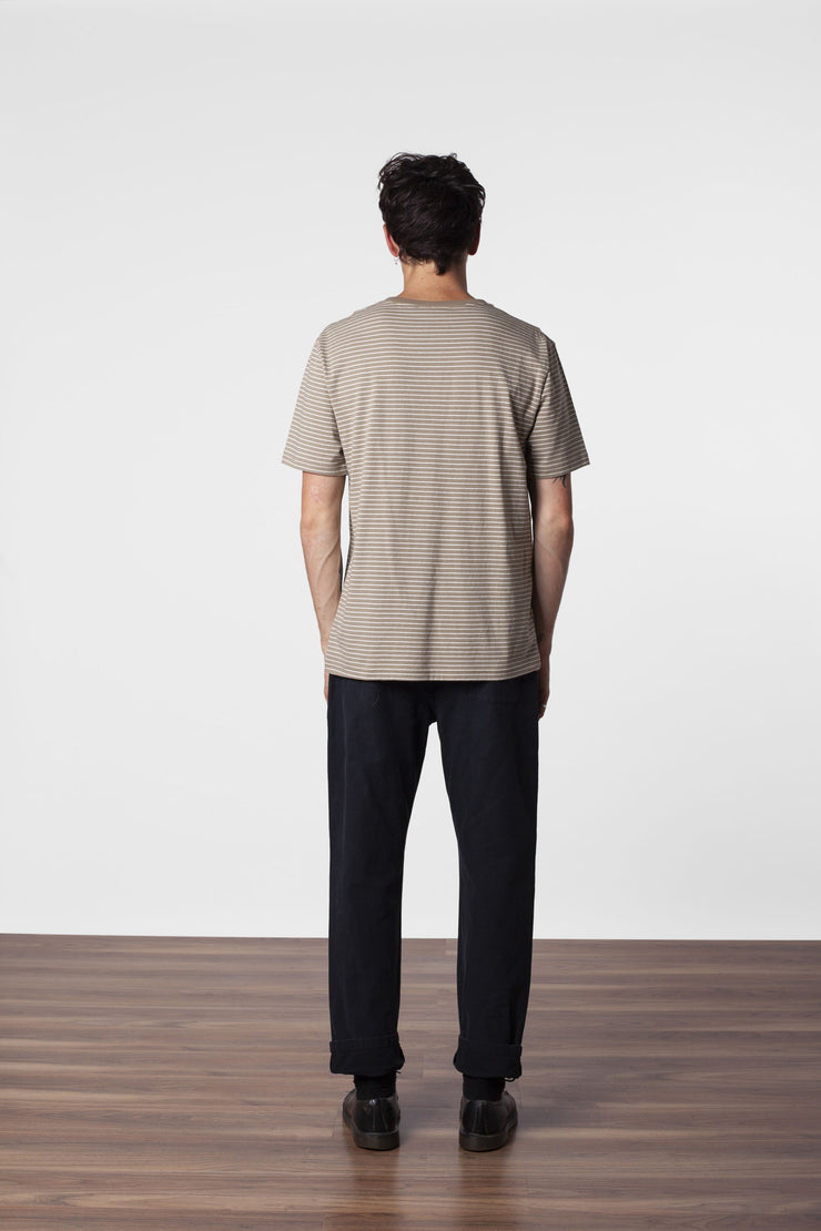 STUDIO STRIPE T-SHIRT SAGE