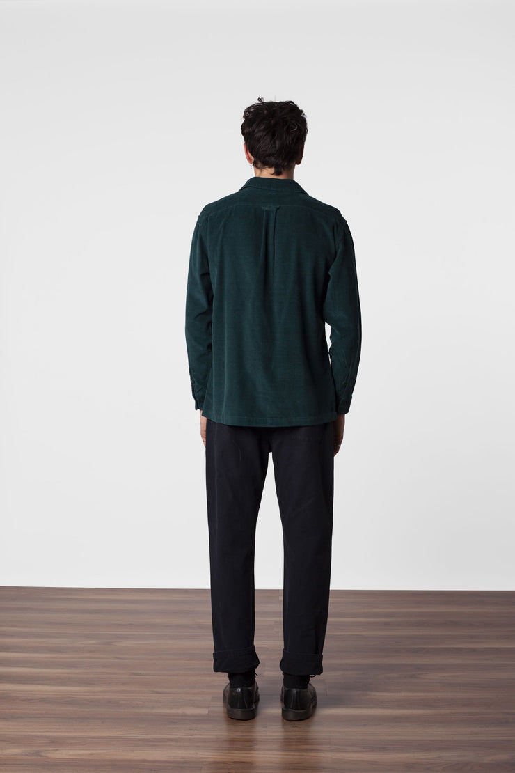 CORDUROY LS SHIRT FOREST