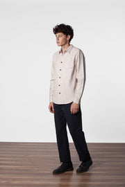 WOOL L/S SHIRT IVORY