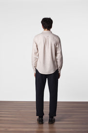 WOOL L/S SHIRT IVORY