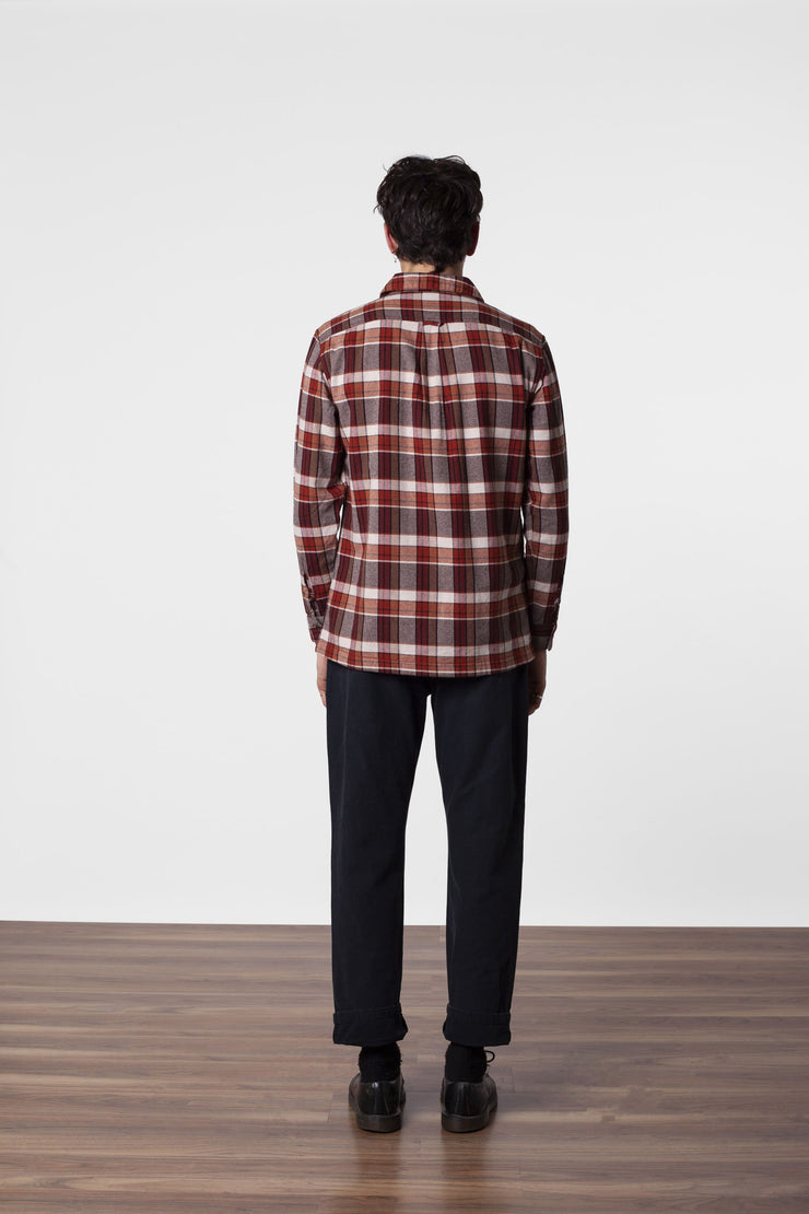 WOODSMAN LS SHIRT MAPLE