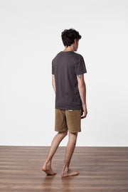 CORDUROY BUNKER WALKSHORT ALMOND