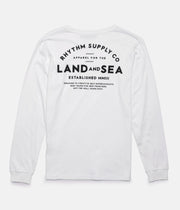 BLOCK LS T-SHIRT WHITE