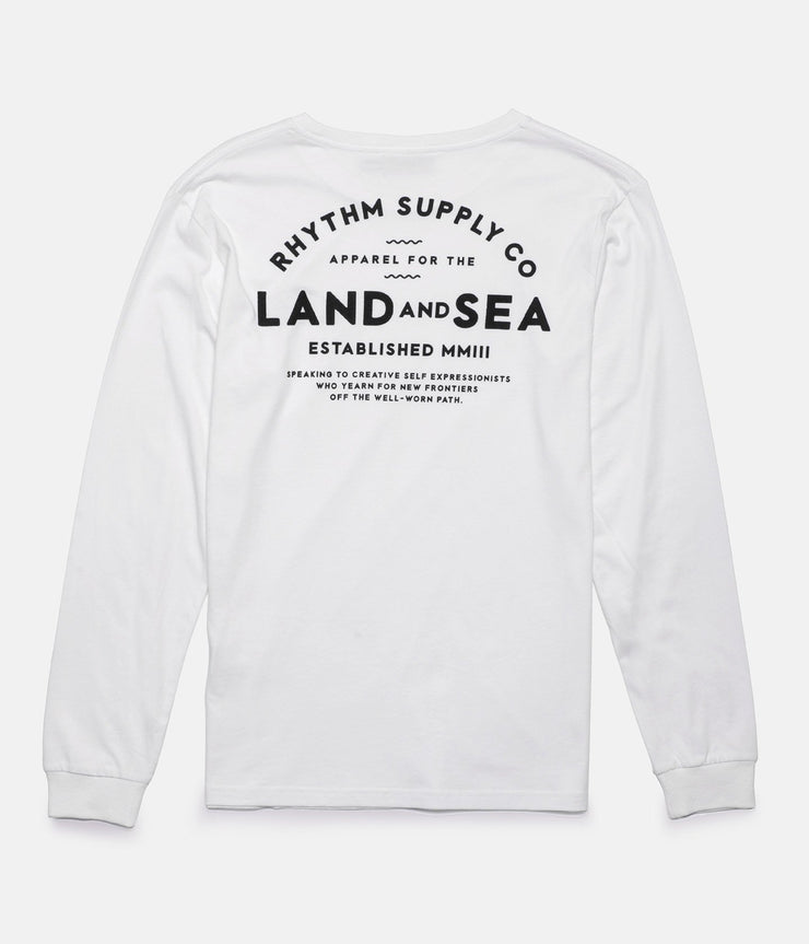 BLOCK LS T-SHIRT WHITE