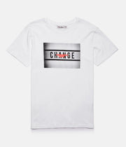 CHANGE T-SHIRT WHITE