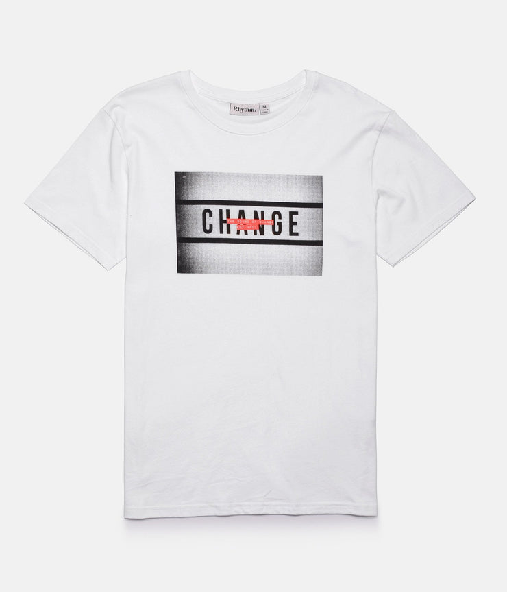CHANGE T-SHIRT WHITE