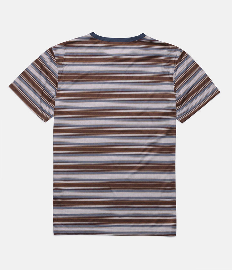 EVERYDAY STRIPE T-SHIRT VINTAGE TOBACCO