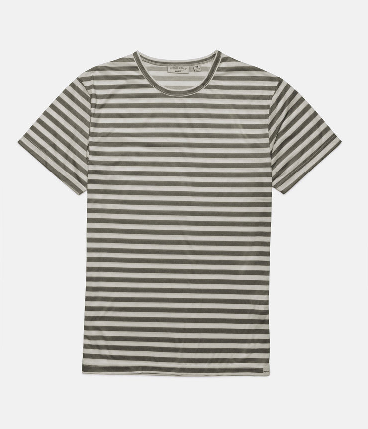 EVERYDAY STRIPE T-SHIRT CLASSIC OLIVE