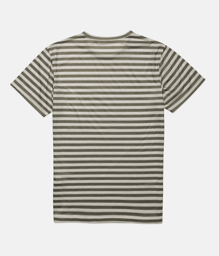 EVERYDAY STRIPE T-SHIRT CLASSIC OLIVE