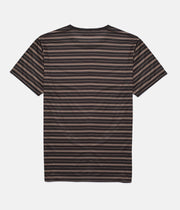 ESSENTIALS STRIPE T-SHIRT VINTAGE BLACK