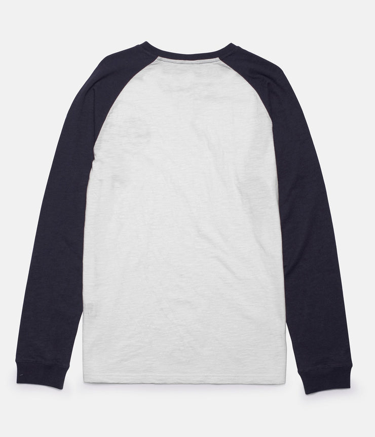 CONTRAST HENLEY NAVY / WHITE