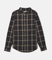 SUFFOLK LS SHIRT DARK OLIVE