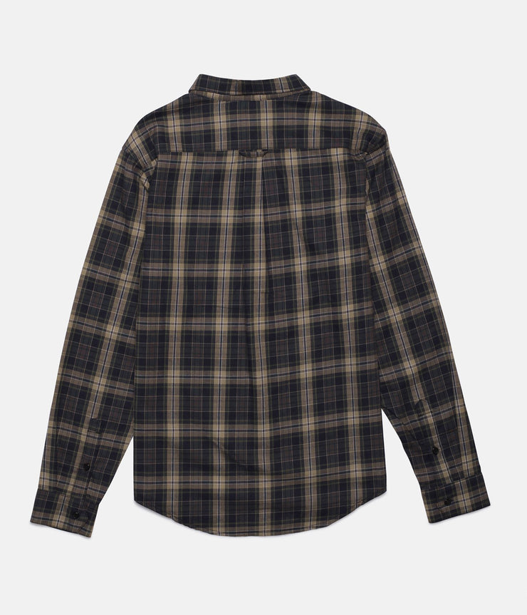 SUFFOLK LS SHIRT DARK OLIVE