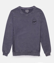WASHED OUT PULLOVER DUSTED BLUE
