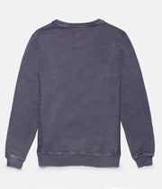WASHED OUT PULLOVER DUSTED BLUE