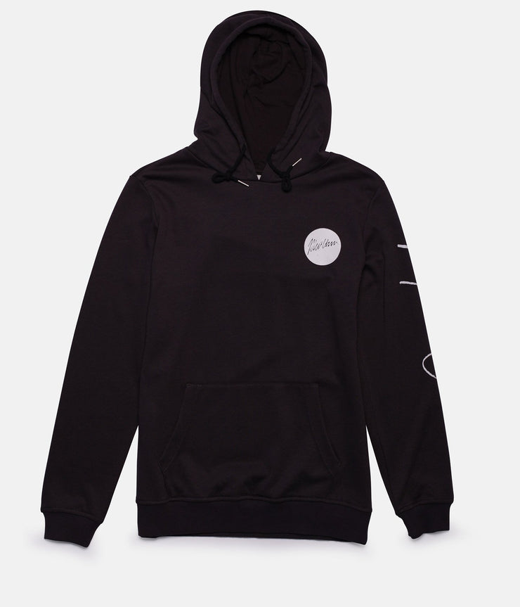 CUSTOM PULLOVER HOOD BLACK