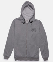 NUMERAL HOOD GREY MARLE