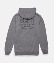 NUMERAL HOOD GREY MARLE