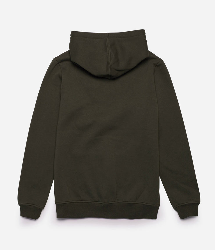 BOX HOOD OLIVE