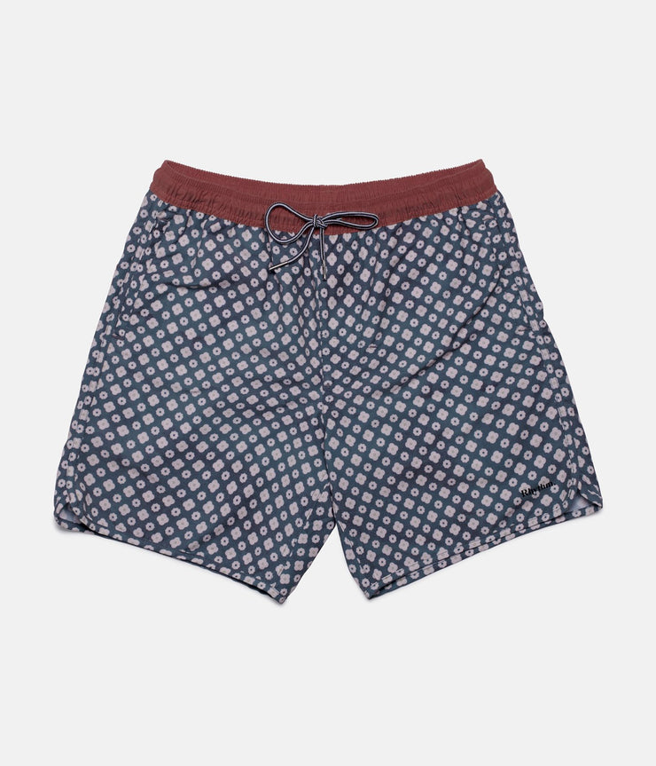 KASBAH JAM NAVY / BURNT RED