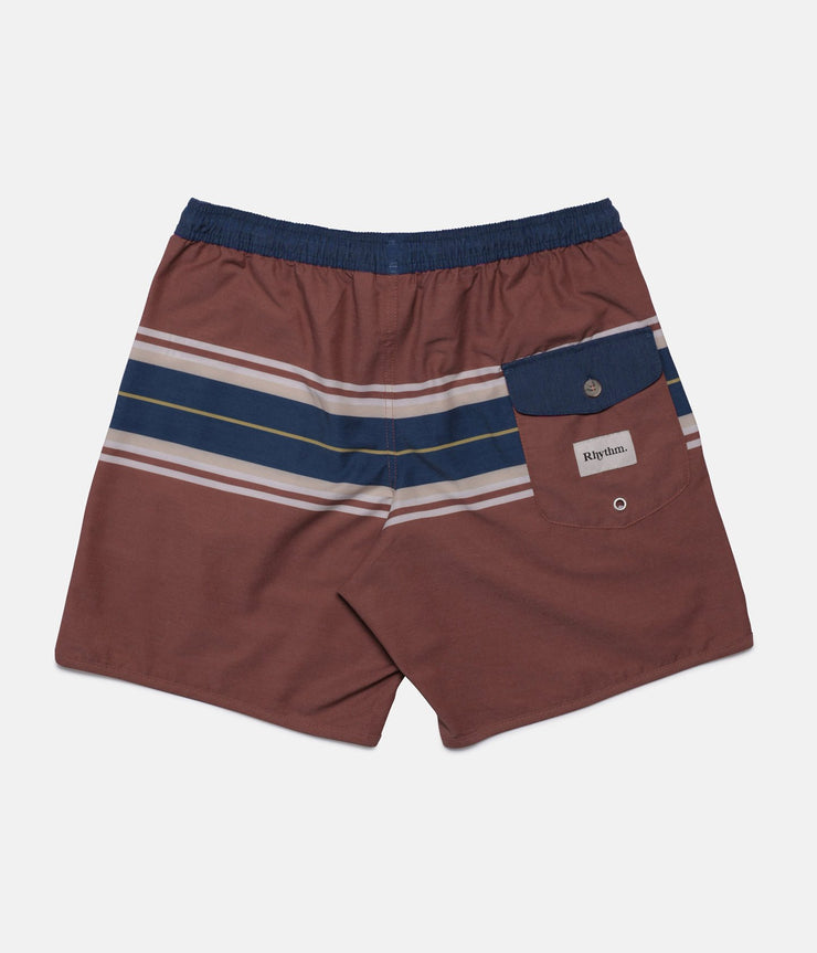 LOPEZ BEACH SHORT FADED RED